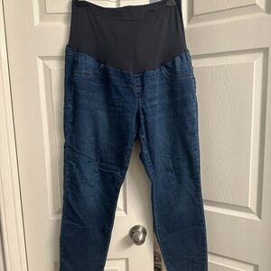 Women's Blue Maternity Jeans